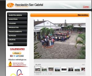 Sitio Web de la Asociación San Gabriel